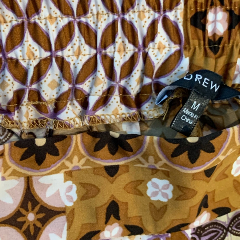 DREW - Vintage Patterned Fabric pants 💃🏼💃🏼💃🏼💃🏼💃🏼💃🏼💃🏼💃🏼💃🏼💃🏼. - Picture 12 of 12